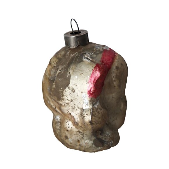 Antique Mercury Glass Christmas Ornament German Goldilocks Victorian Girl - Picture 4 of 7